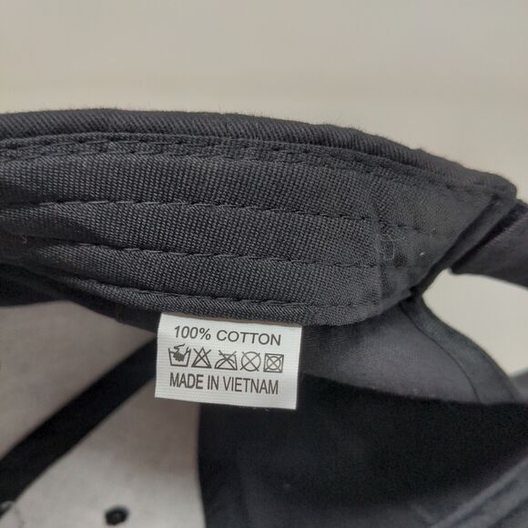 Sinclair International Men's Strapback Hat Black Adjustable Embroidered Logo - Picture 10 of 10